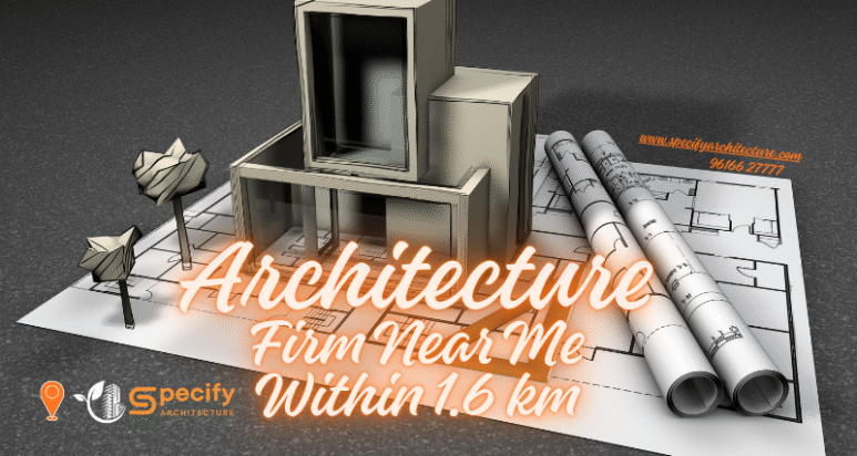 “Exterior view of modern architecture firm near me within 1.6 km”